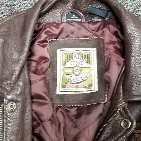 Jonathan Stone River Classics Flight/ Bomber Leath - Picture 2 of 4